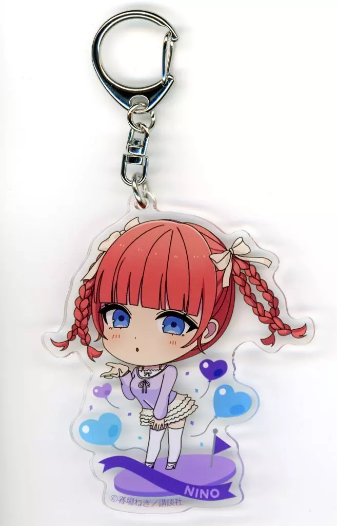 中野二乃 ちびキャラアクリル 「五等分の花嫁～GOTO AKIBA!～主要都市店舗フェア」