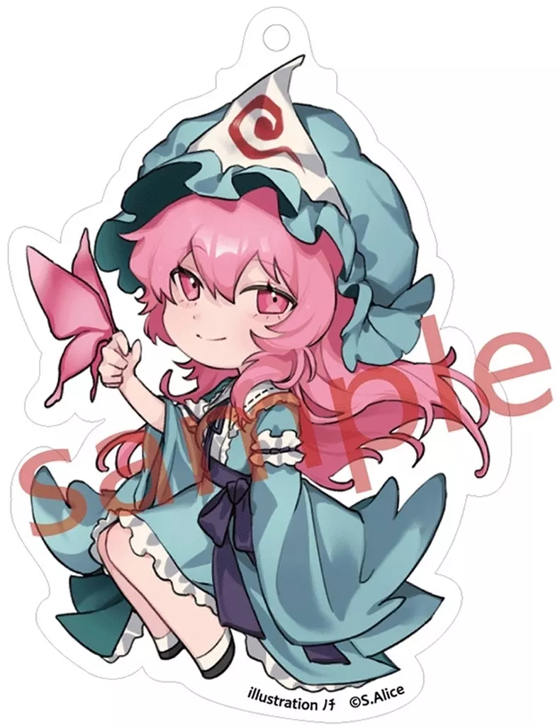 西行寺幽々子 ノチ アクリル 「東方project」