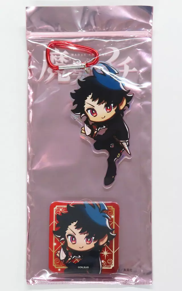 駿河屋 -<中古>イチセット オーロラアクリルキーホルダー＆缶バッジ