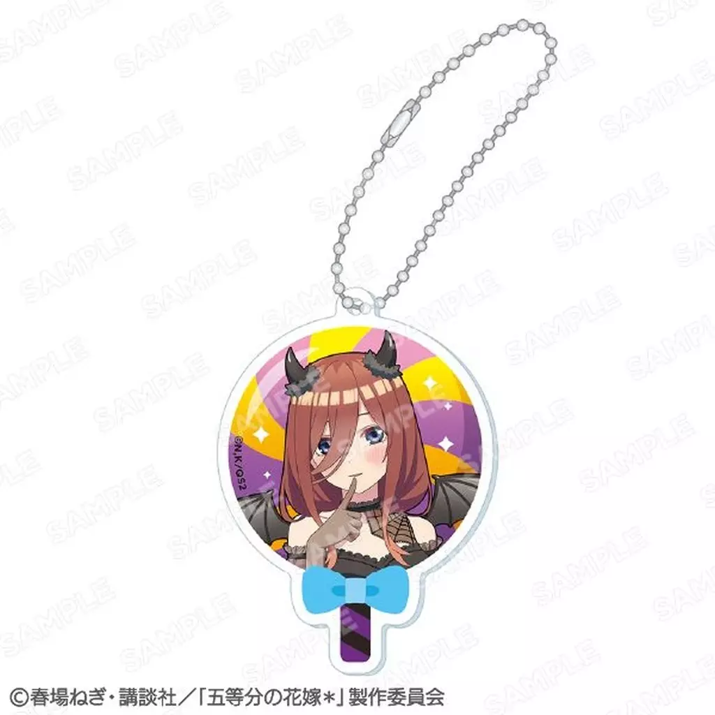中野三玖 ホログラムアクリルチャーム 「五等分の花嫁*」