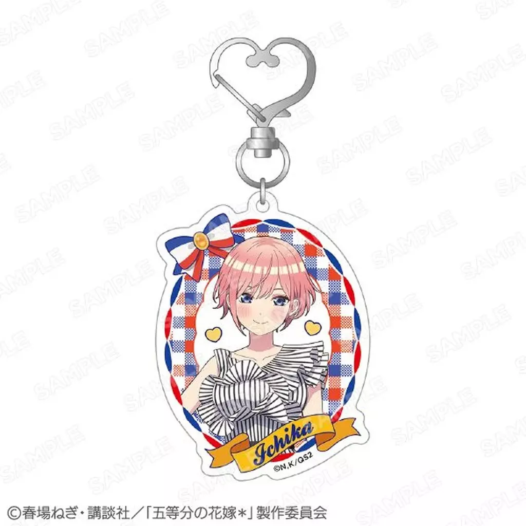 中野一花 グリッターアクキー 「五等分の花嫁*」