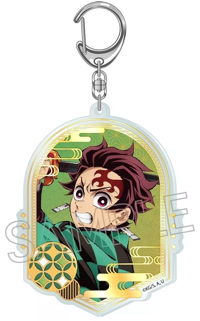 竈門炭治郎 箔押しアクリル 「鬼滅の刃」