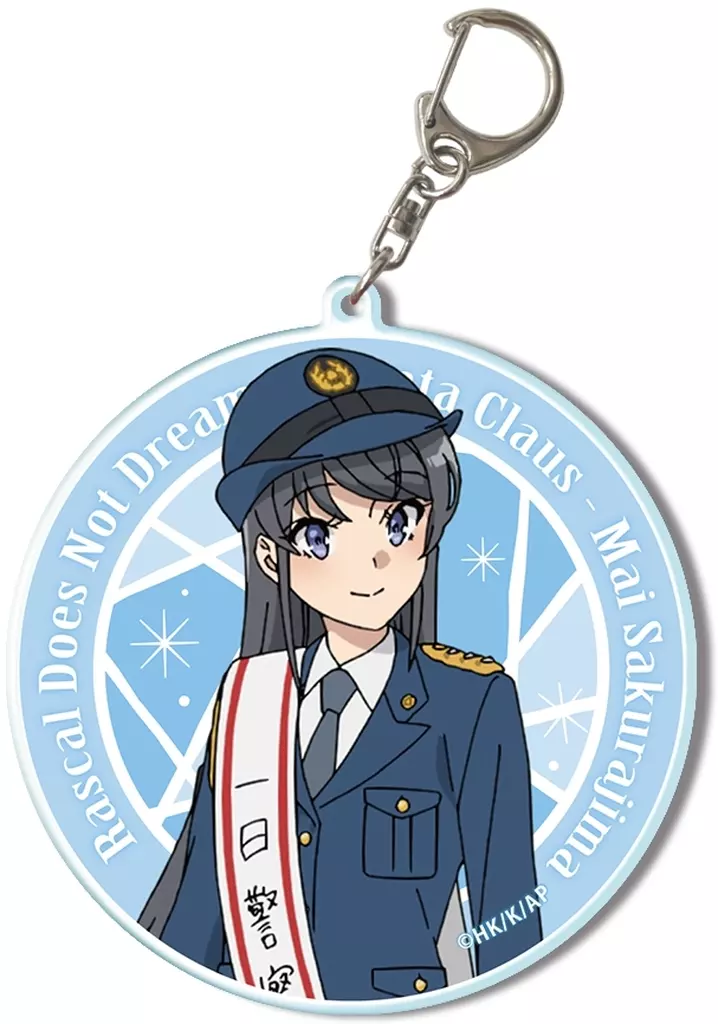 デザイン02.桜島麻衣(B) ビッグアクリル 「青春ブタ野郎はサンタクロースの夢を見ない」