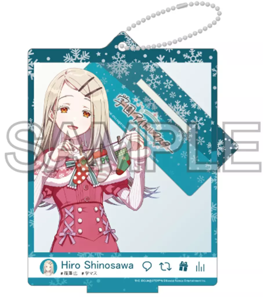 篠澤広(光景 ’24クリスマス ver.) 自撮り風アクリルスタンド 「学園アイドルマスター」