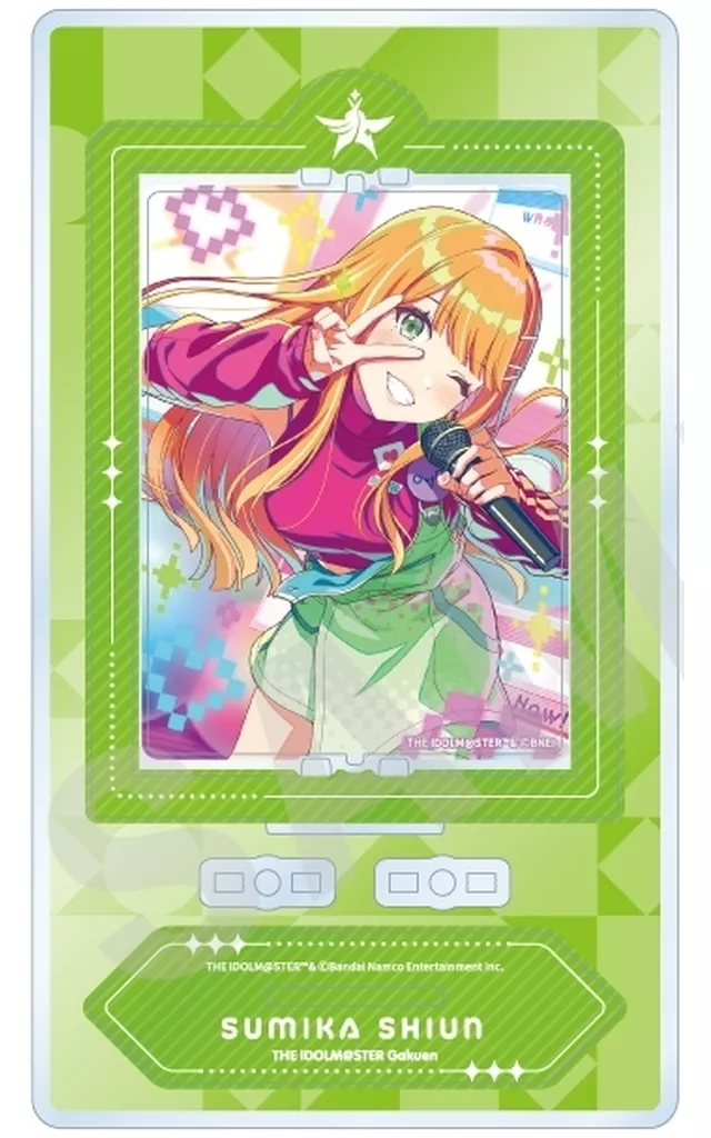 紫雲清夏(ミラクルナナウ()!ver.) くるくるアクリルスタンド ～favorite series～ 「学園アイドルマスター」
