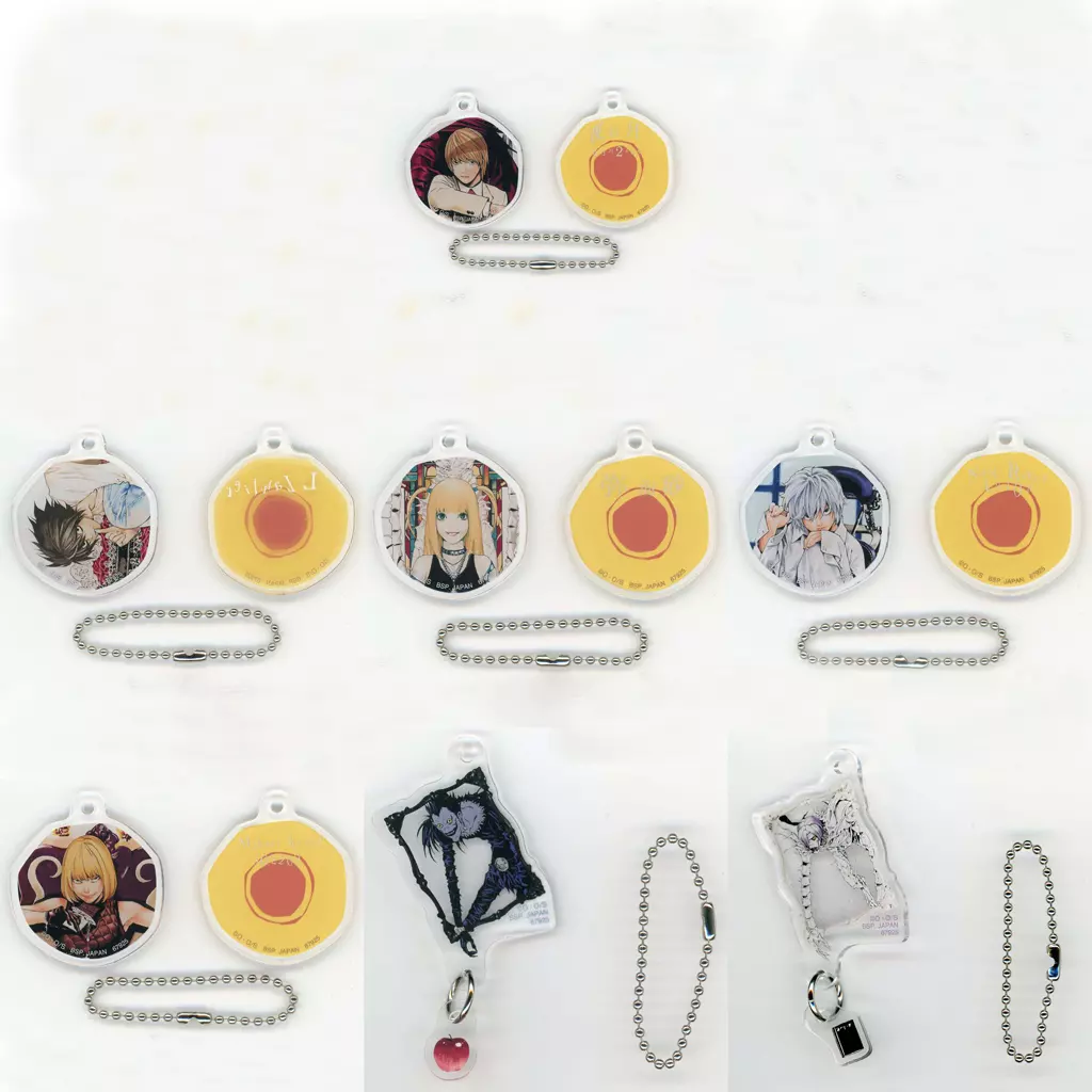 全7種セット アクリルチャーム 「一番くじ DEATH NOTE」 H賞