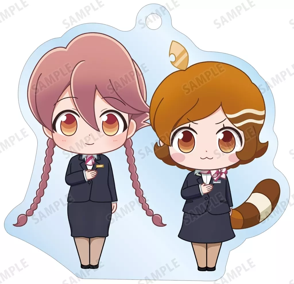 A.集合 「アポカリプスホテル トレーディング ちびキャラ ホテルモントレ制服＆モーニングスタッフver. アクリル」