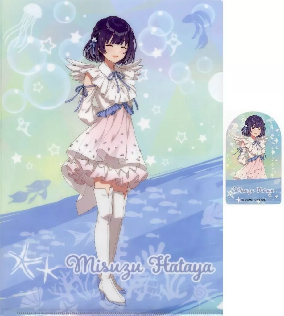 秦谷美鈴 A4クリアファイル＆ステッカーセット 「サンシャイン水族館×学園アイドルマスター 初星水族館II」