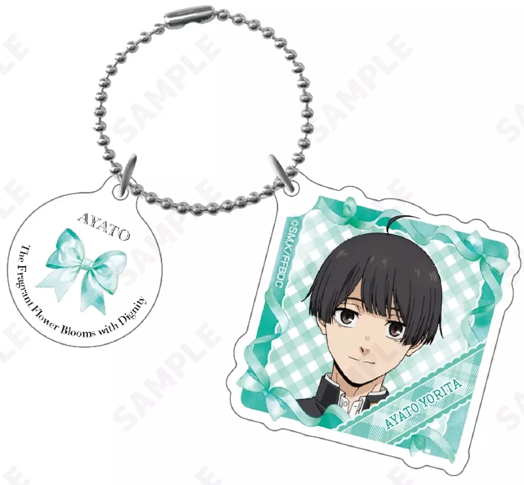 5.依田絢斗 アクリル 「薫る花は凛と咲く」