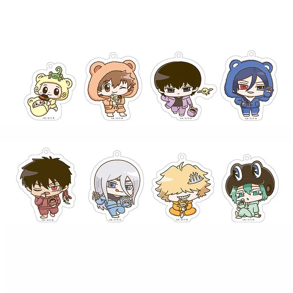 全8種セット 「家庭教師ヒットマンREBORN! ミニキャラアクリル くるみパジャマ ver.」