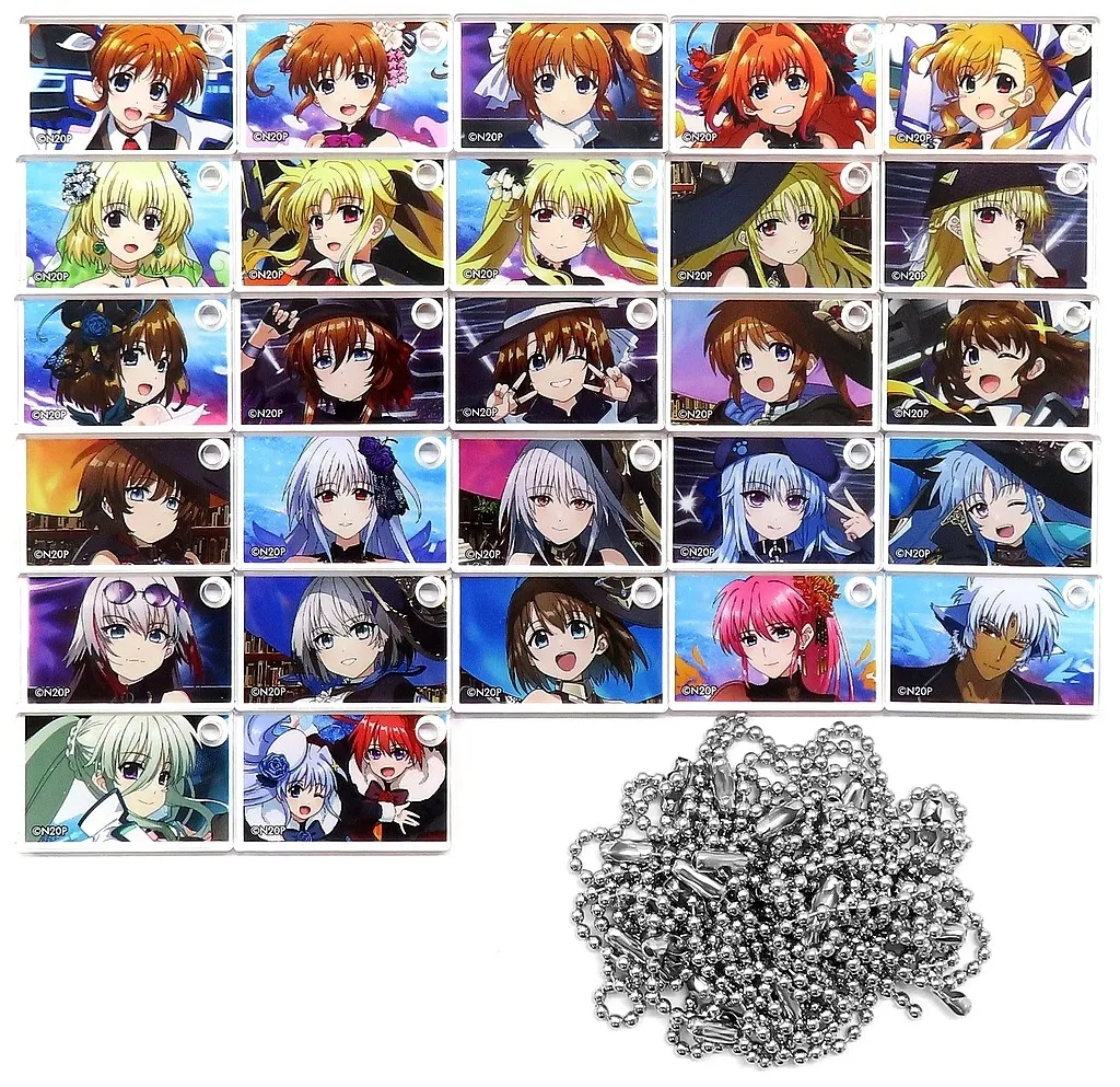 全27種セット 「魔法少女リリカルなのは リリカル☆ストア2025 ～リリカルメモリーズ～ アクリルコレクション 【B：2022～2025】 リリカルメモリーズVer.」