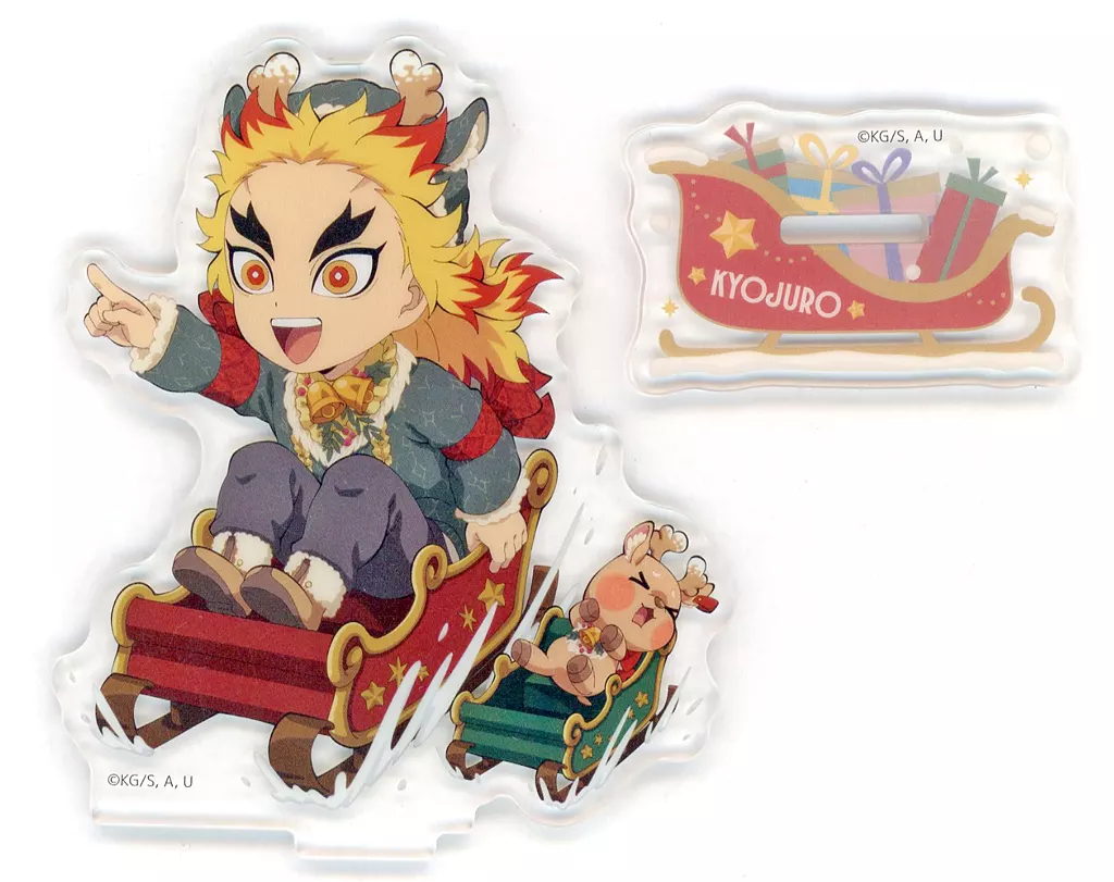 煉獄杏寿郎 「鬼滅の刃×ufotable Cafe×マチ★アソビCAFE クリスマス2025 ランダムアクリルスタンドB」_image
