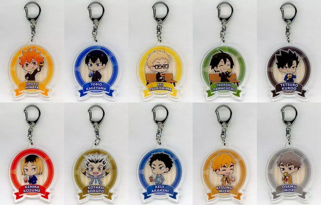 全10種セット 「ハイキュー!!×ディッパーダン トレーディングアクリル 13/ミニキャラ」