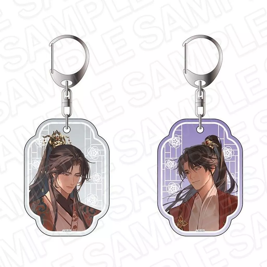 B.墨燃＆楚晩寧(AGF2025ver.) ペアラメアクリル 「二哈と彼の白猫師尊」