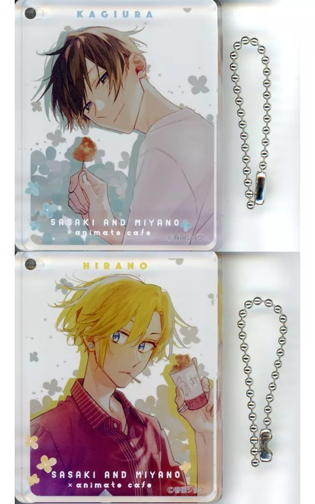 平野大河＆鍵浦昭 CoLottaセット(アクリルプレート) 「佐々木と宮野×animatecafe 出張版」