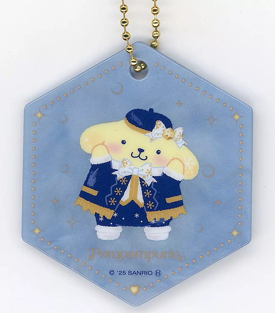 ポムポムプリン アクリルチャーム 「Happyくじ Sanrio characters Holiday Collection」 E賞