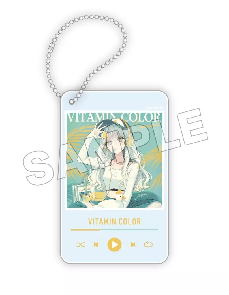 4.VITAMIN COLOR(赤倉イラスト) アクリルドミノ 「BREAK TIME」