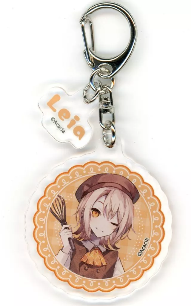 蓮見レイア 「魔法少女ノ魔女裁判×ENOSHIMA TREASURE CAFE パーツ付きアクリル」