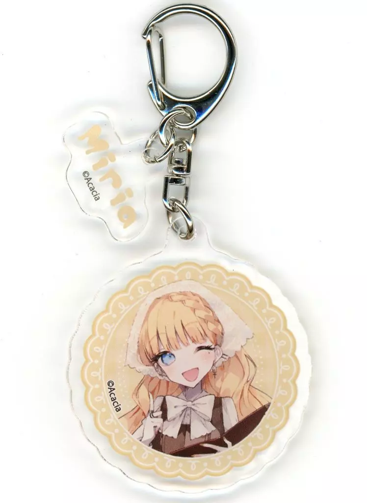 佐伯ミリア 「魔法少女ノ魔女裁判×ENOSHIMA TREASURE CAFE パーツ付きアクリル」