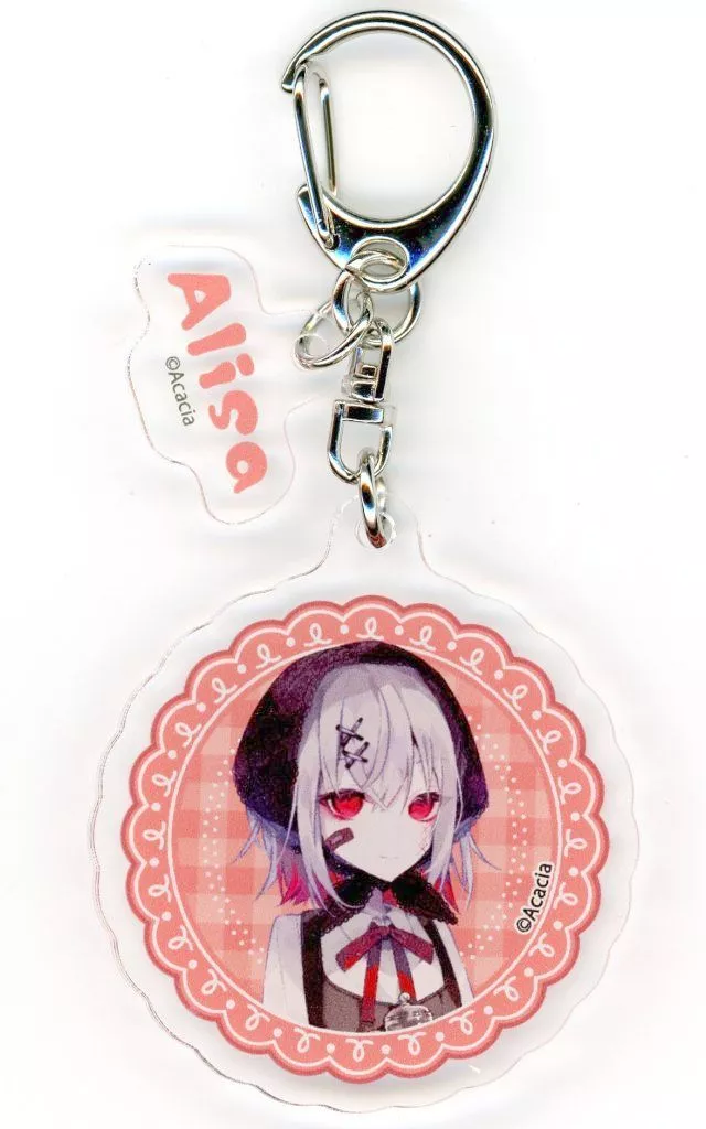 紫藤アリサ 「魔法少女ノ魔女裁判×ENOSHIMA TREASURE CAFE パーツ付きアクリル」