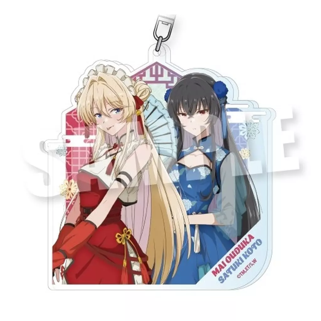 王塚真唯＆琴紗月 BIGアクリル＜Sweet China ver.＞ 「TVアニメ わたしが恋人になれるわけないじゃん、ムリムリ!(※ムリじゃなかった!?)」