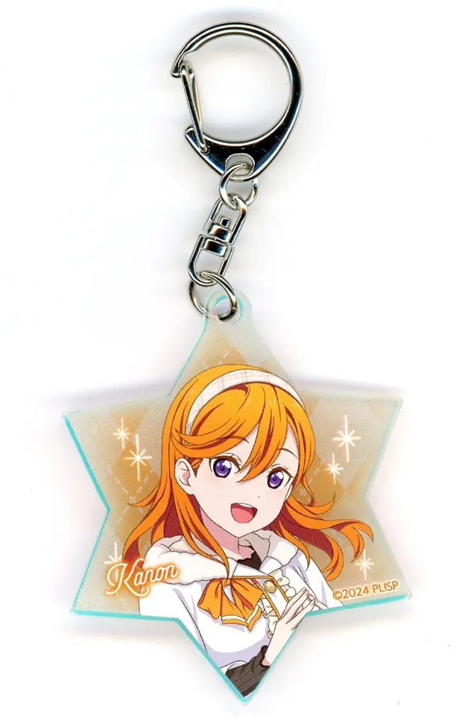 澁谷かのん ホワイトポンチョver. オーロラアクリル 「ラブライブ!スーパースター!! POP UP SHOP in ロフト」