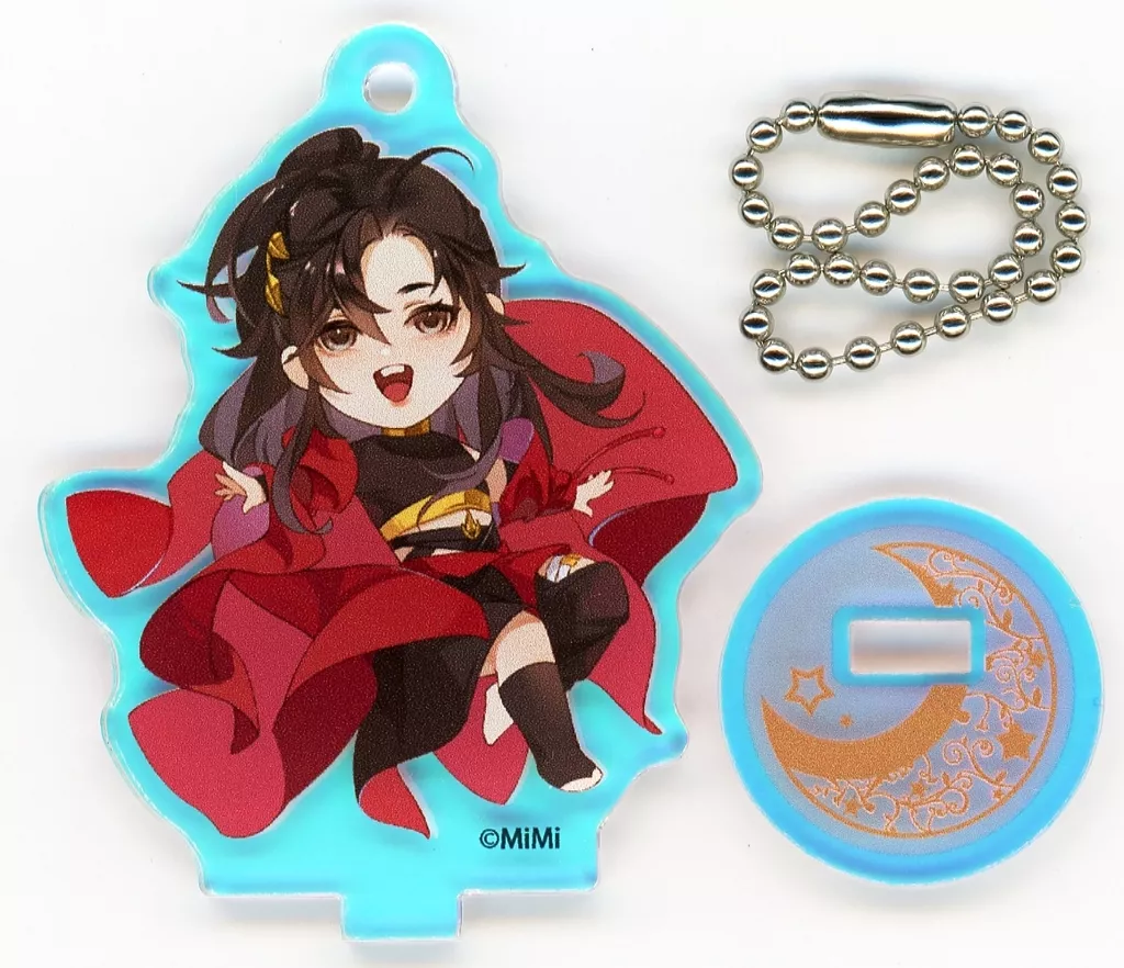 魏無羨 スタンド付きオーロラアクリル 風月同天 デフォルメ ver. B 「ラジドラ魔道祖師(MiMi) 公式茶屋×THEキャラCAFE」