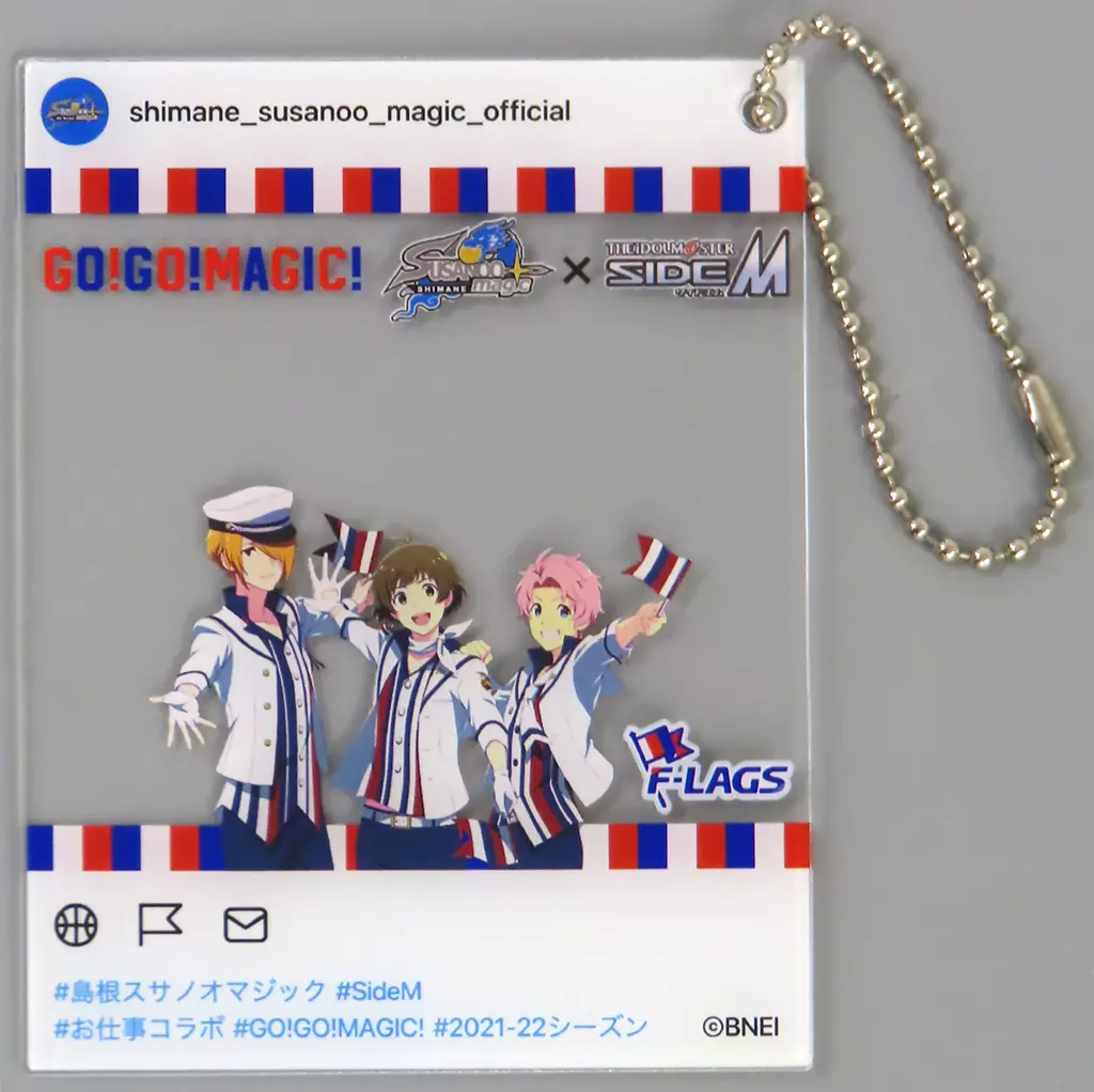 F-LQAGS アクリルカードチャーム 「アイドルマスター SideM×島根スサノオマジック」