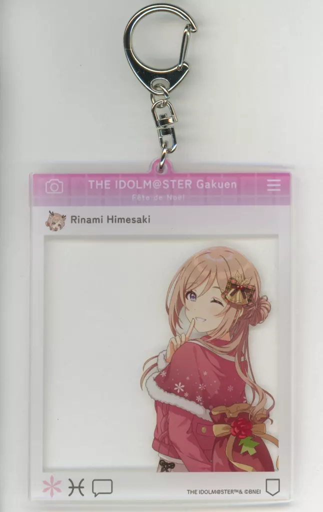 姫崎莉波 SNS風アクリル 「学園アイドルマスター fete de Noel POP UP STORE」