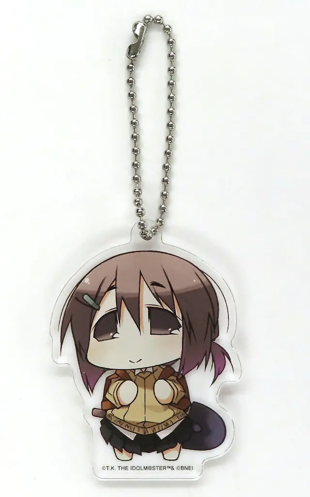 ゆきぽ アクリルキーホルダー 「くじ引き堂 アイドルマスター ぷちます! オンラインくじ」 C-3賞