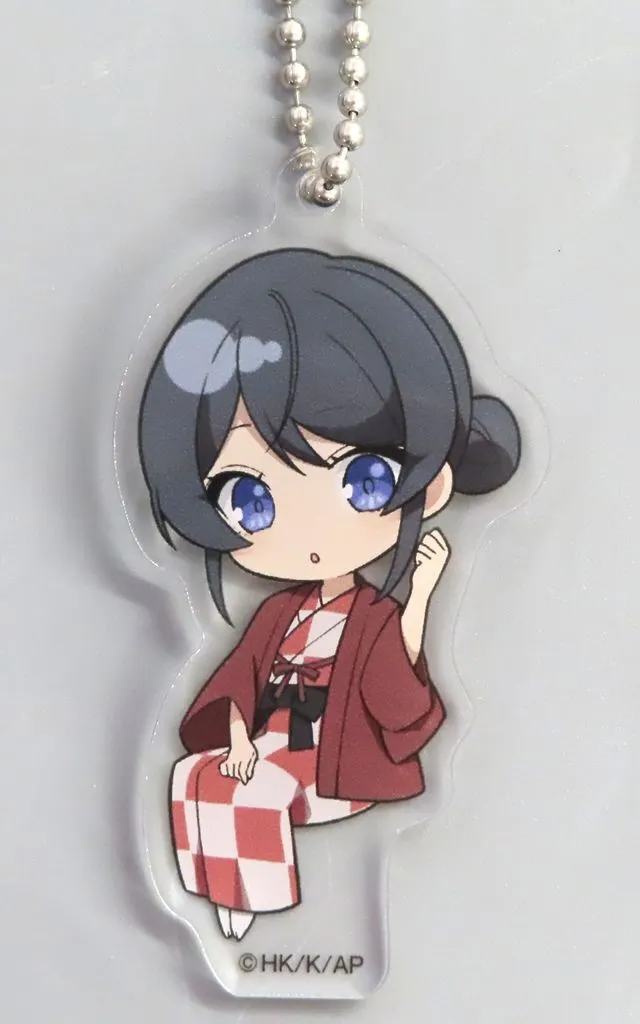 桜島麻衣 浴衣 アクリル 「くじ引き堂 青春ブタ野郎はサンタクロースの夢を見ない 桜島麻衣Happy Birthdayくじ 2025」 C-9賞