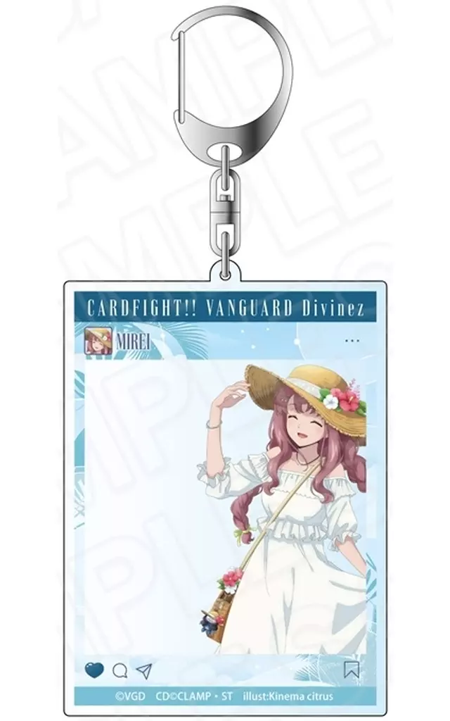 御薬袋ミレイ(バカンス ver.) SNS風アクリル 「カードファイト!! ヴァンガード Divinez デラックス決勝編」