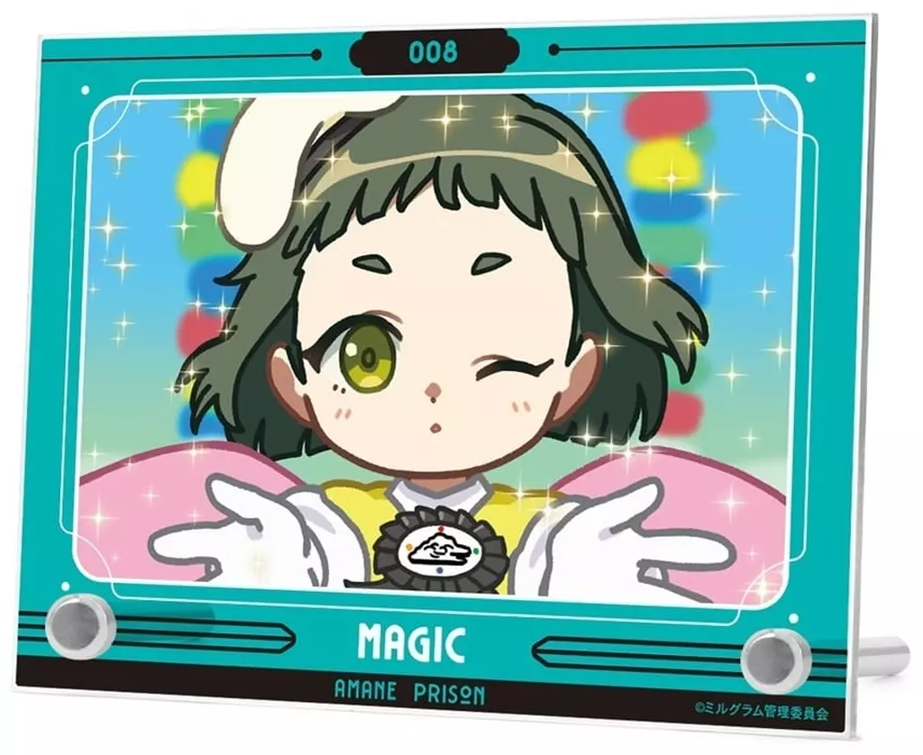 アクリルスタンド・アクリルパネル　アマネ 第一審 ゆるコマ A6アクリルパネル 「MILGRAM -ミルグラム-」
