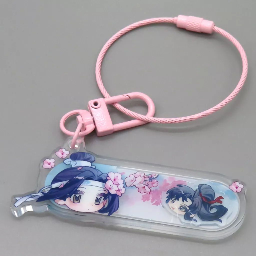 魏無羨＆藍忘機(ミニキャラ) 飛花シリーズ ゆらゆらアクリル 「魔道祖師」 中国限定