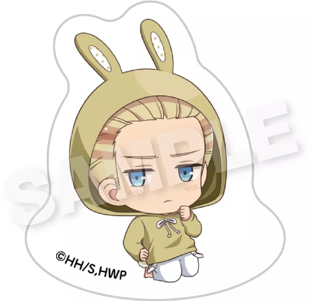 アクリルスタンド・アクリルパネル　ドイツ(アニマルパーカーver.) ゆらゆらアクリルマスコット 「ヘタリア World★Stars」