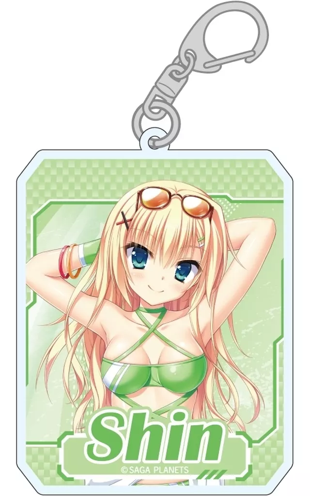 朝比奈晴(RQver.) 描き下ろし アクリル 「カルマルカ*サークル」