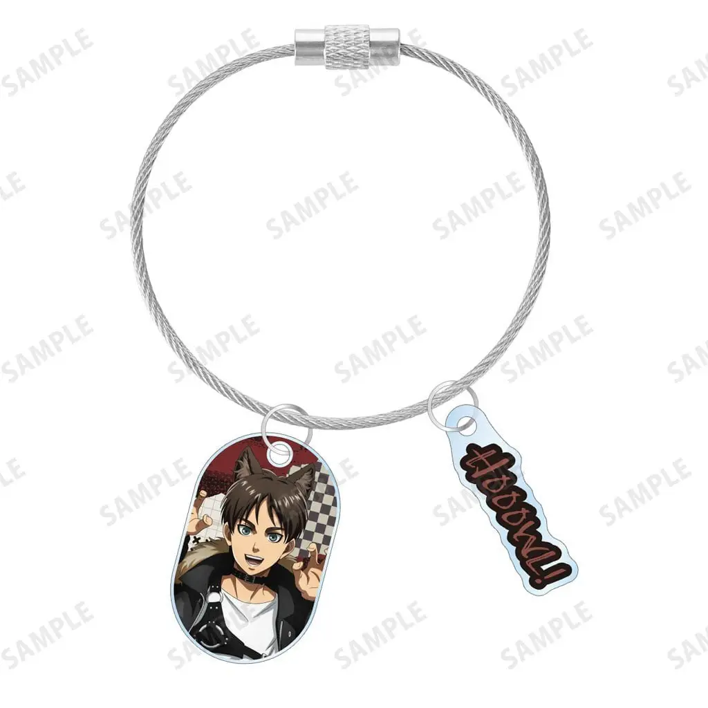 エレン・イェーガー 描き下ろし 狼男ver. 2連ワイヤーアクリル 「進撃の巨人 POP UP SHOP in マルイ vol.4」