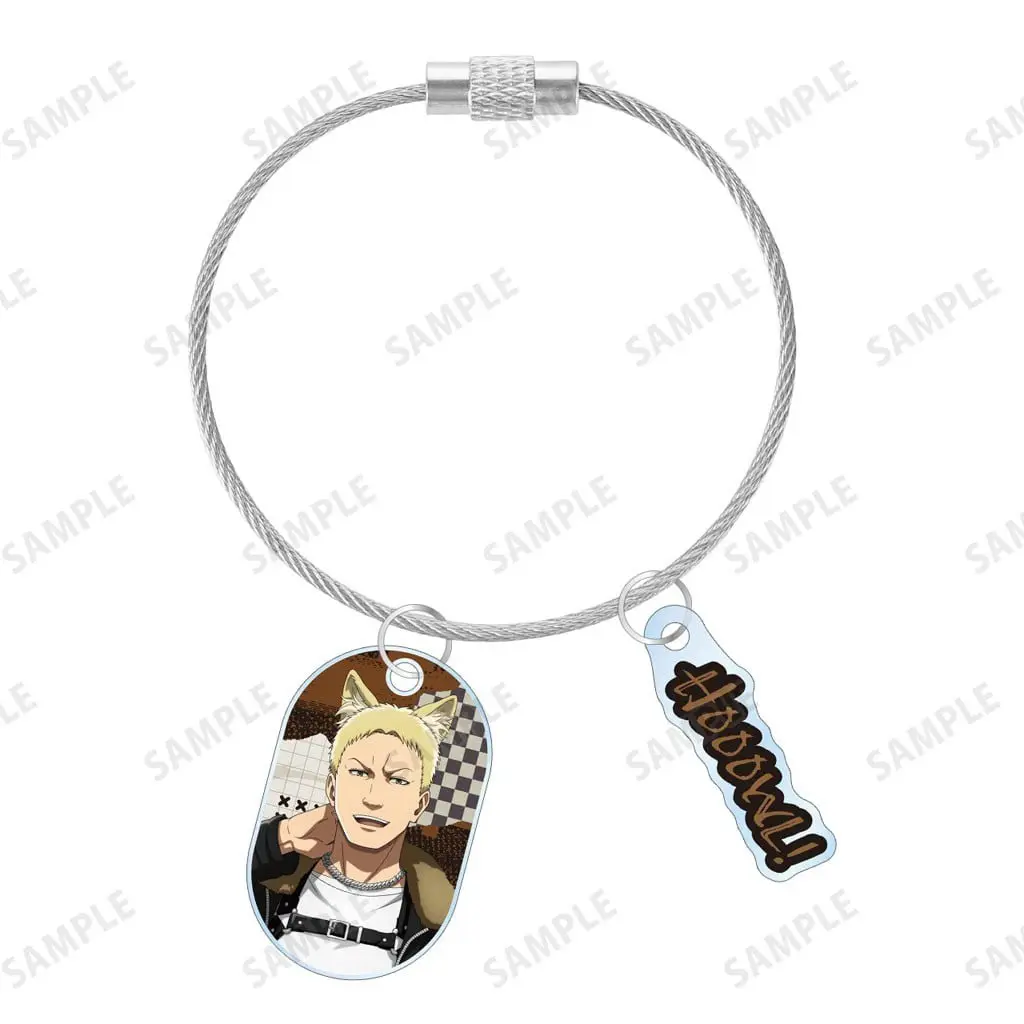 ライナー・ブラウン 描き下ろし 狼男ver. 2連ワイヤーアクリル 「進撃の巨人 POP UP SHOP in マルイ vol.4」