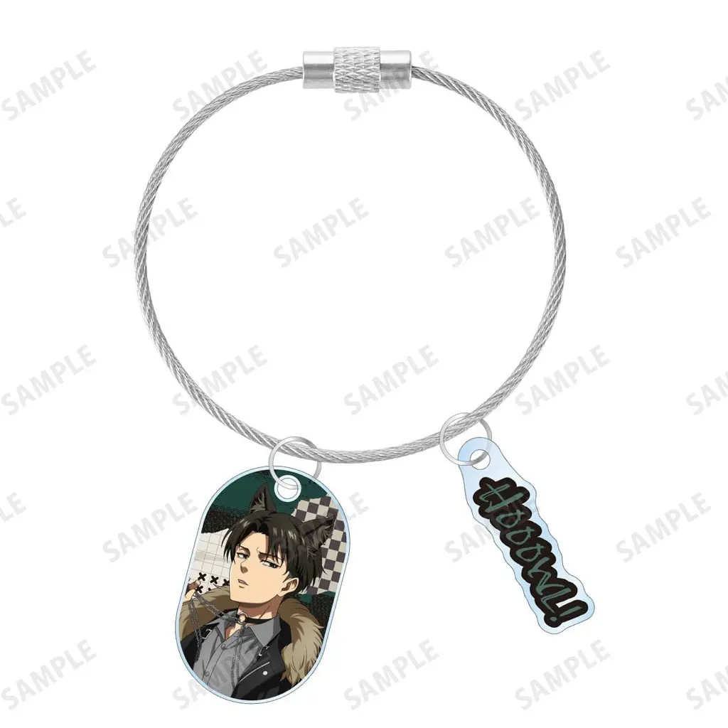 リヴァイ・アッカーマン 描き下ろし 狼男ver. 2連ワイヤーアクリル 「進撃の巨人 POP UP SHOP in マルイ vol.4」