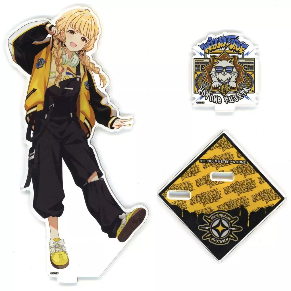 藤田ことね 描き下ろしアクリルスタンド Wild TUNE 「学園アイドルマスター×TSUTAYA POP UP SHOP Wild TUNE」