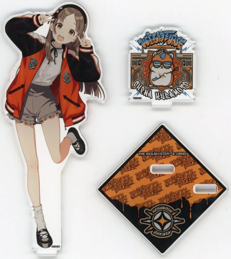 倉本千奈 描き下ろしアクリルスタンド Wild TUNE 「学園アイドルマスター×TSUTAYA POP UP SHOP Wild TUNE」