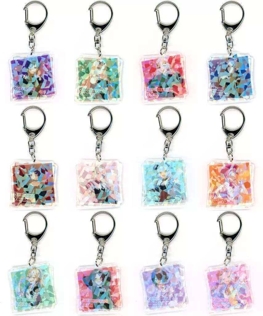全12種セット 「シャインポスト POP UP SHOP ホログラムアクリル B」