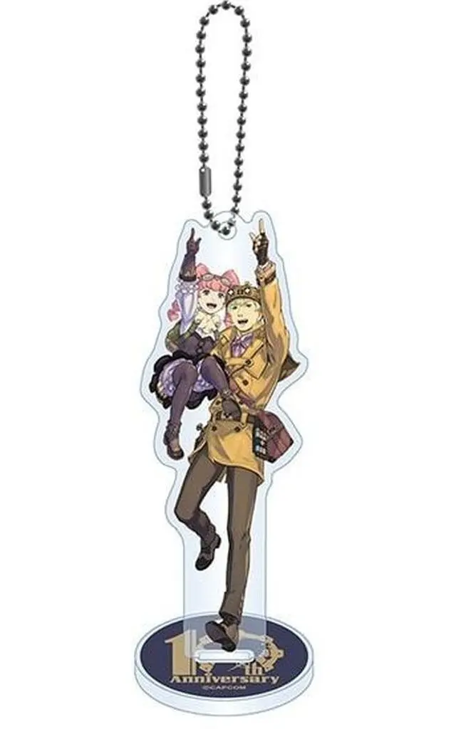 【大逆転裁判】アイリス 東京キャラクターストリート アクリルキーホルダー CAPCOM STORE 大逆転裁判 Journey Collection ラゲッジタグ風アクリル
