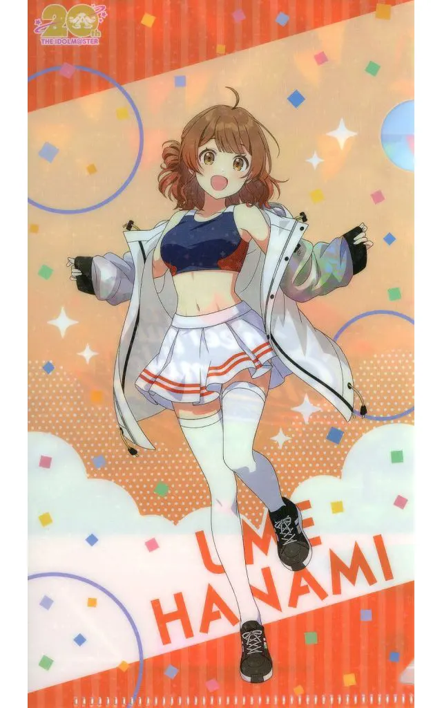 花海佑芽(学園アイドルマスター) ホロチケットホルダー 「アイドルマスターシリーズ チアフルアンサンブル」 ナムコ限定対象クレーンプレイ特典 第1弾