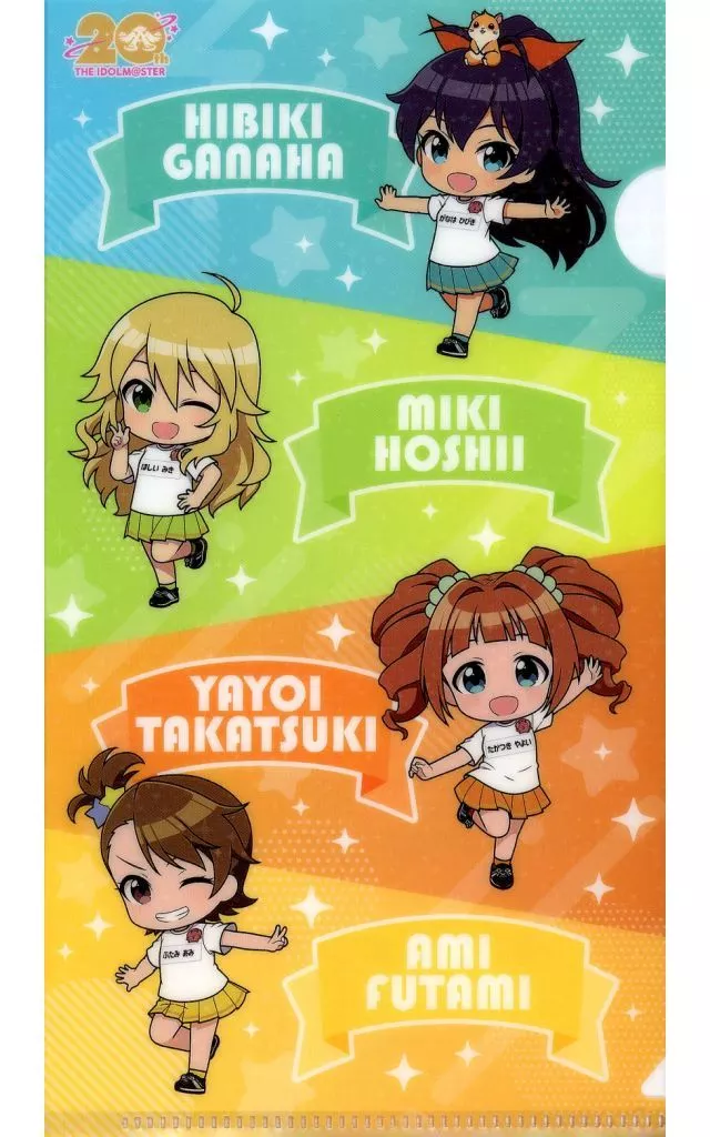 アイドルマスター ホロチケットホルダー 「アイドルマスターシリーズ チアフルアンサンブル」 ナムコ限定対象クレーンプレイ特典 第2弾