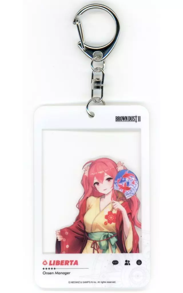 リベルタ 「ブラウンダスト2 キャラクターランダムアクリルフォトキーリングvol.1」 C107＆Anime×Game Festival(AGF)2025グッズ