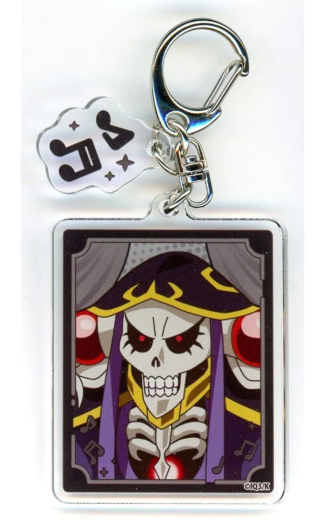 アインズ・ウール・ゴウン(オーバーロード) 「異世界かるてっと3 POP UP SHOP in ゲーマーズ パーツ付きアクリル 01/(公式イラスト)」