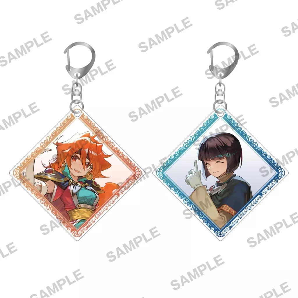リナ＆ゼロス lack Ver. KADOMIX アクリル2個セット 「スレイヤーズ」