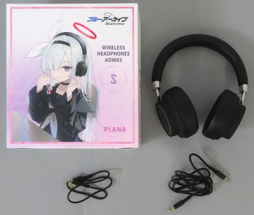 最終値下 ワイヤレスヘッドホン ANIMA AOW03 プラナ 中古品 ブルーアーカイブ』 ver.プラナ 録り下ろし音声ガイダンス搭載