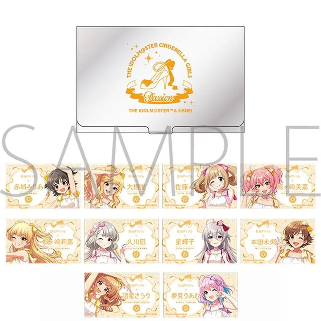 PASSION 名刺ケース＆名刺風カードセット 「アイドルマスター シンデレラガールズ」